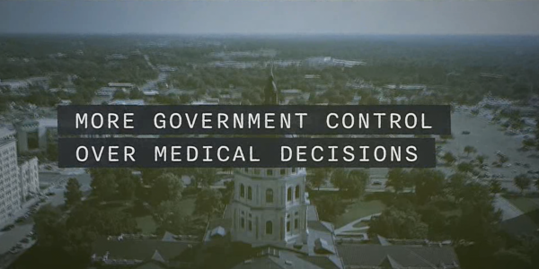 Frame from KS abortion ad