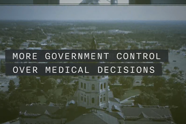 Frame from KS abortion ad