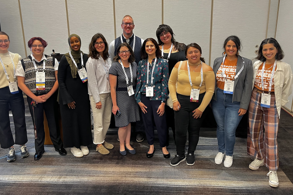 group of researchers at APHA